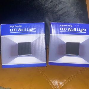 Led wall lights